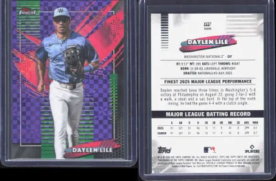 Daylen Lile — 2026 Topps Finest Purple
