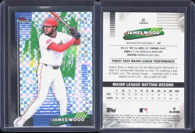 James Wood 2026 Topps Finest