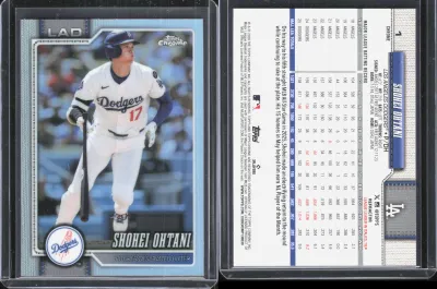 Shohei Ohtani card