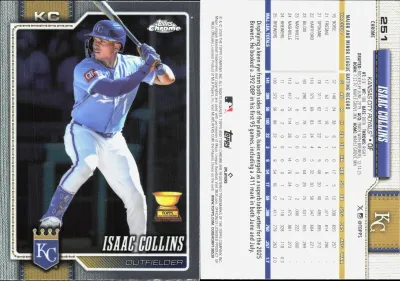Isaac Collins — 2026 Topps Topps Chrome