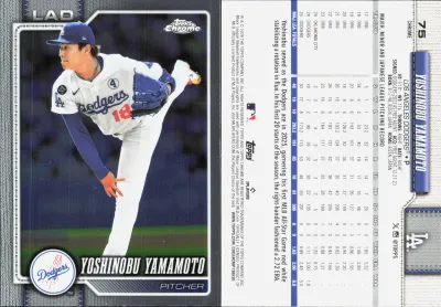Yoshinobu Yamamoto 2026 Topps Topps Chrome