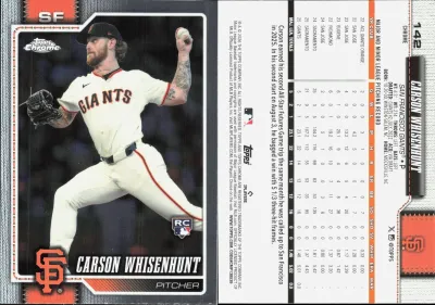 Carson Whisenhunt — 2026 Topps Topps Chrome