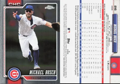 Michael Busch — 2026 Topps Topps Chrome