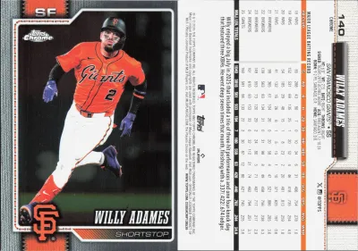 Willy Adames — 2026 Topps Topps Chrome