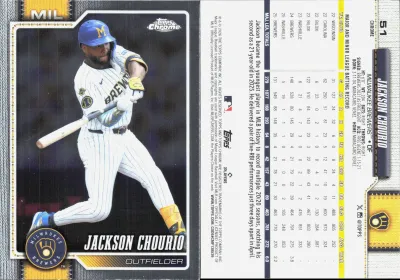 Jackson Chourio 2026 Topps Topps Chrome