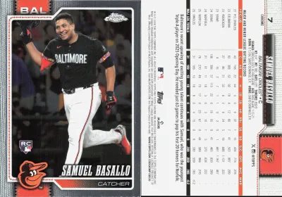 Samuel Basallo 2026 Topps Topps Chrome