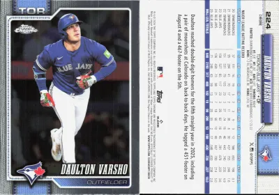 Daulton Varsho card