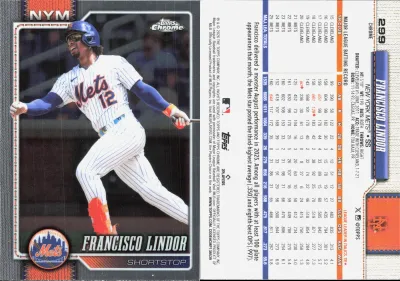 Francisco Lindor card