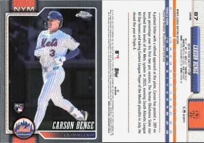 Carson Benge card