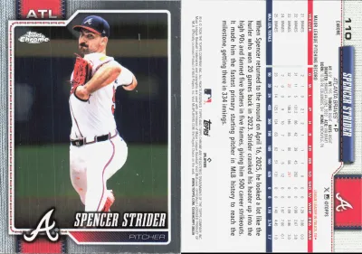 Spencer Strider — 2026 Topps Topps Chrome