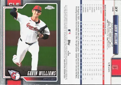 Gavin Williams — 2026 Topps Topps Chrome