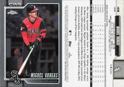 Miguel Vargas — 2026 Topps Topps Chrome