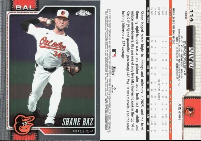 Shane Baz — 2026 Topps Topps Chrome