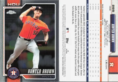 Hunter Brown — 2026 Topps Topps Chrome