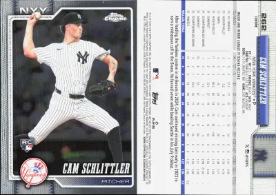 Cam Schlittler 2026 Topps Topps Chrome