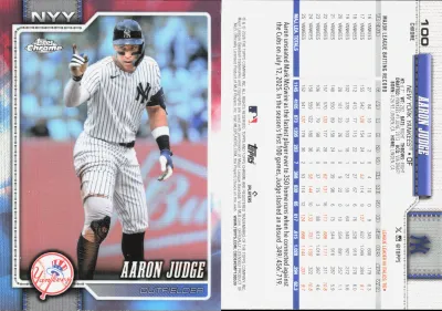 Aaron Judge 2026 Topps Topps Chrome