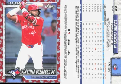 Vladimir Guerrero — 2026 Topps Topps Chrome Baseball Seams Refractor
