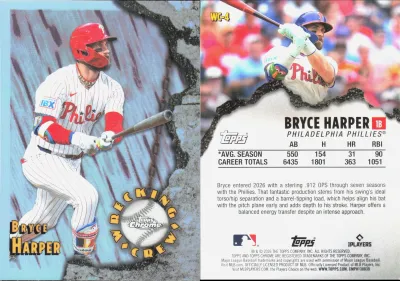 Bryce Harper 2026 Topps Topps Chrome