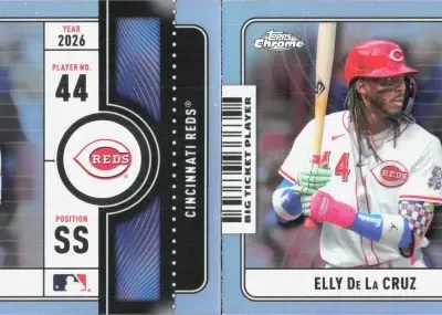 Elly De La Cruz 2026 Topps Topps Chrome