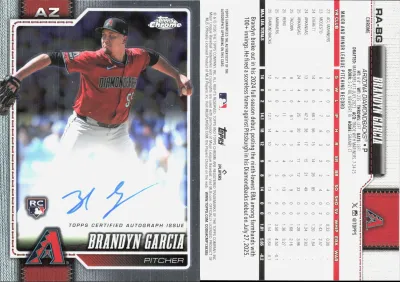 Brandyn Garcia — 2026 Topps Topps Chrome