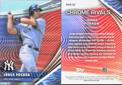 Jorge Posada — 2026 Topps Topps Chrome