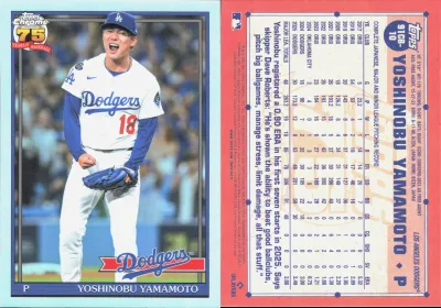 Yoshinobu Yamamoto — 2026 Topps Topps Chrome Refractor