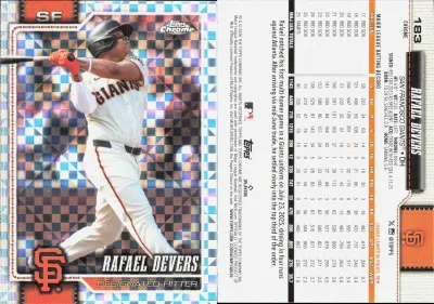 Rafael Devers 2026 Topps Topps Chrome