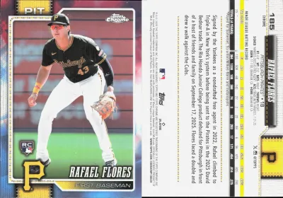 Rafael Flores — 2026 Topps Topps Chrome RWB Refractor
