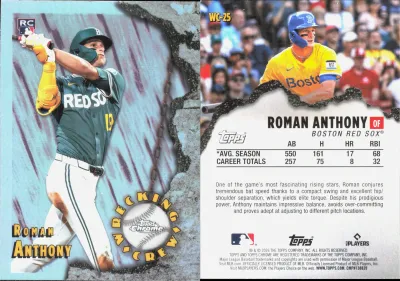 Roman Anthony 2026 Topps Topps Chrome