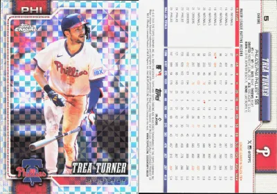 Trea Turner 2026 Topps Topps Chrome