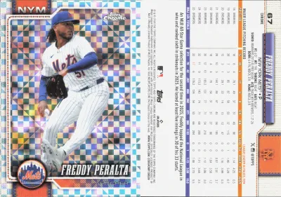 Freddy Peralta 2026 Topps Topps Chrome