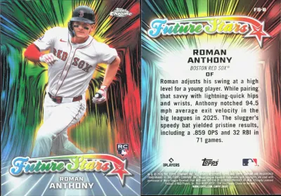 Roman Anthony 2026 Topps Topps Chrome