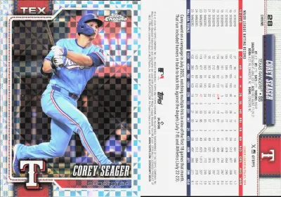 Corey Seager card