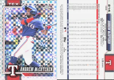 Andrew McCutchen — 2026 Topps Topps Chrome X-Fractor
