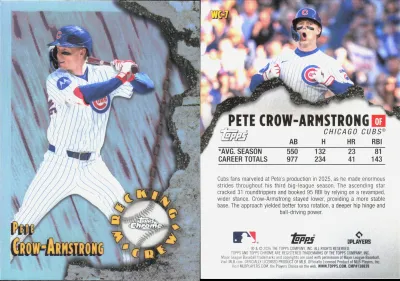 Pete Crow-Armstrong 2026 Topps Topps Chrome