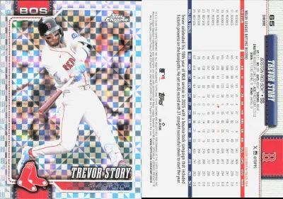 Trevor Story — 2026 Topps Topps Chrome X-Fractor