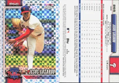 Jesús Luzardo — 2026 Topps Topps Chrome X-Fractor