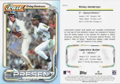 Rickey Henderson — 2026 Topps Topps Chrome Refractor
