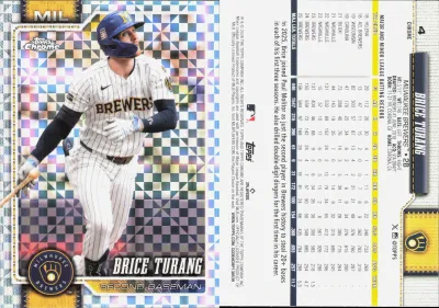 Brice Turang 2026 Topps Topps Chrome