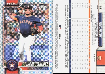 Isaac Paredes — 2026 Topps Topps Chrome X-Fractor