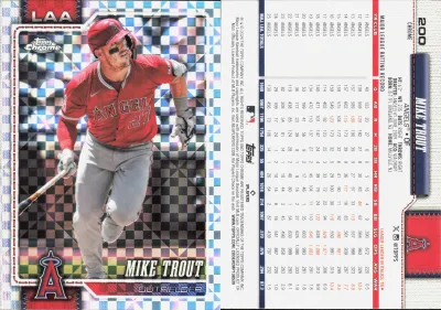 Mike Trout — 2026 Topps Topps Chrome X-Fractor