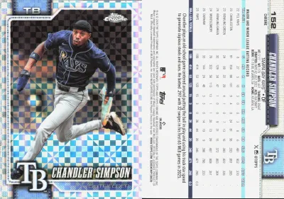 Chandler Simpson — 2026 Topps Topps Chrome X-Fractor