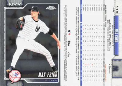 Max Fried card