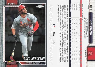 Alec Burleson — 2026 Topps Topps Chrome