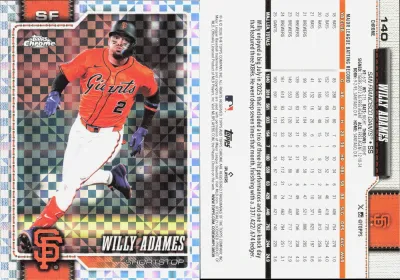 Willy Adames — 2026 Topps Topps Chrome X-Fractor