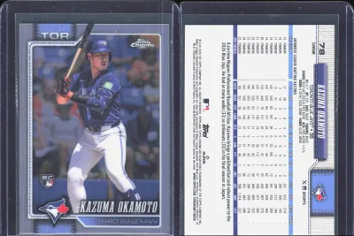 Kazuma Okamoto 2026 Topps Topps Chrome
