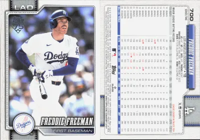 Freddie Freeman card