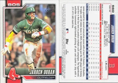 Jarren Duran card