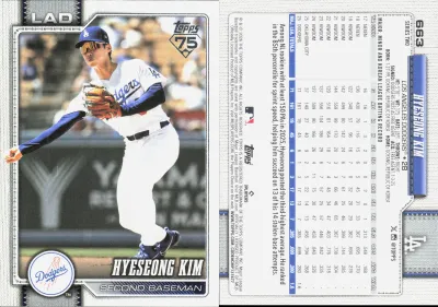 Hyeseong Kim 2026 Topps Topps Series 2