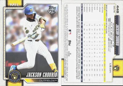 Jackson Chourio card